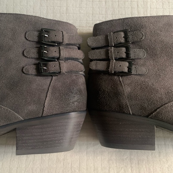 Rebecca Minkoff gray suede booties - Picture 3 of 8